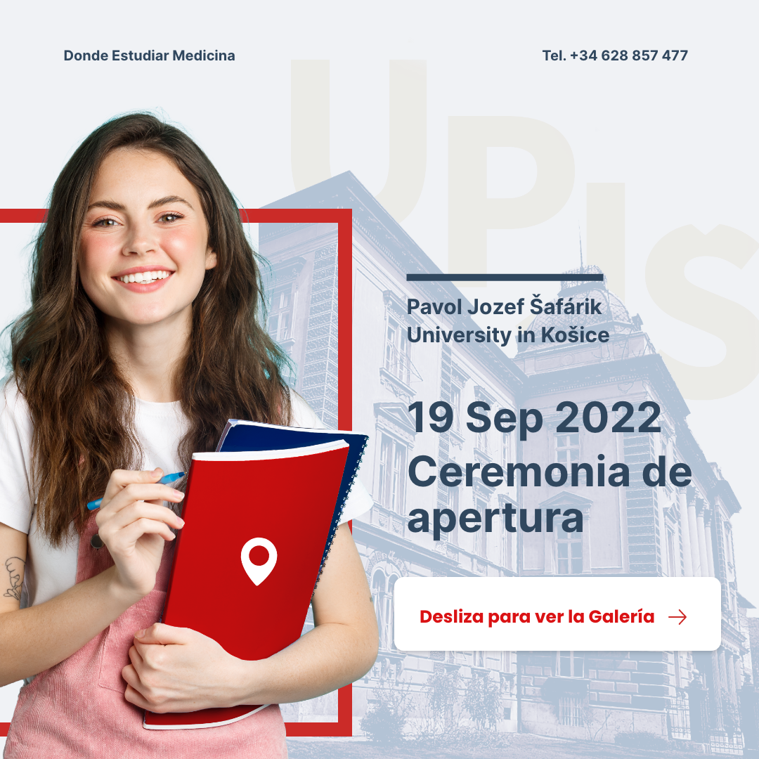 matricula grado de medicina kosice 2022